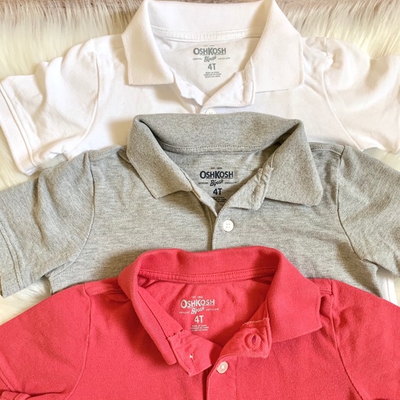 OshKosh B’gosh Short Sleeve Polo Shirts - Picture 2 of 8